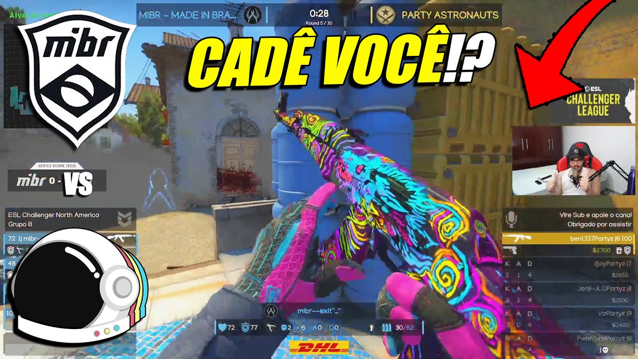 MIBR vs Party Astronauts - ESL Challenger | CSGO HIGHLIGHTS