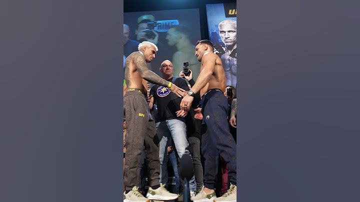 OLHO NO OLHO! Charles do Bronxs e Michael Chandler fazem uma revanche de cinco rounds no #UFC309! 🔥