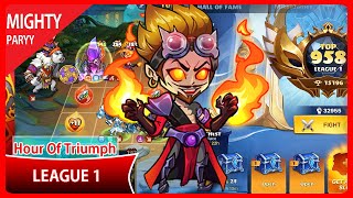 Mighty Party League 1: Strength of Strik Reborn 4th Level 21 in Hour Of Triumph Event screenshot 2