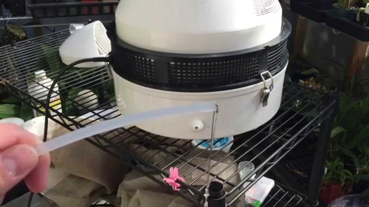 GREENHOUSE HYDROFOGGER: HOW TO HOOK UP DIRECT WATER FEED - YouTube