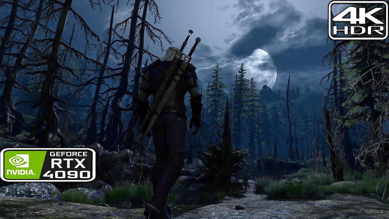 [4K HDR] Witcher 3 NextGen Modded Gameplay Ultra+ Echoes Of The Past