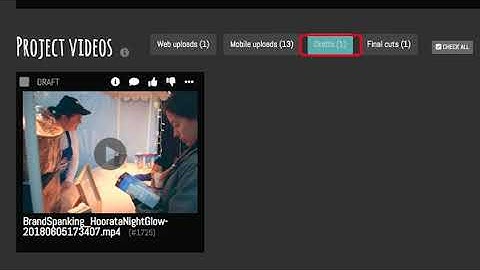 Video Features on Dashboard
