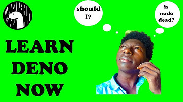 Should I learn Deno now || (Deno vs Nodejs)