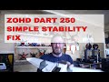 ZOHD DART 250 | STABILITY FIX