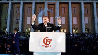 CB Erdoğan: Başaramayacaksınız, milletimizi bölemeyeceksiniz, bayrağımızı indiremeyeceksiniz. Resimi