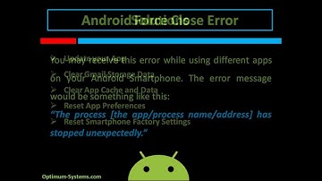 How To Fix Android Force Close Error