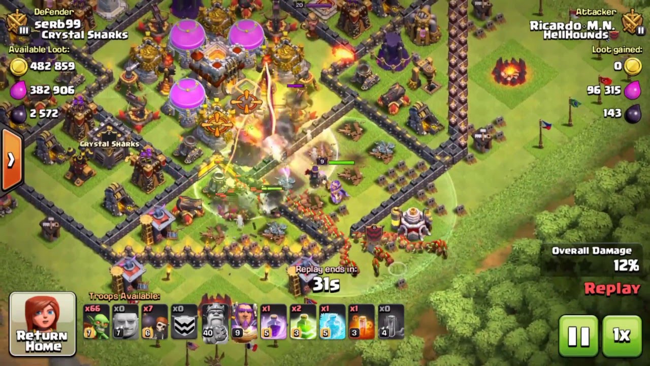 Clash of Clans - Mass Goblin farming strategy for TH 11 # 10 -Endless Loot!