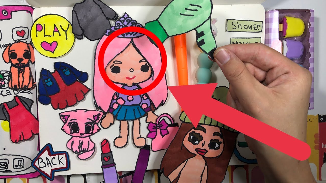 paper Diy THIS IS THE NEW PAPER DIY TOCA BOCA FREE PLAY Toca Life paper diy this is the new paper diy toca boca free play toca life