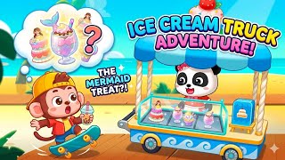 Ice Cream Truck Adventure: BabyBus Kids Gameplay #videoforkids #cartoonforkids