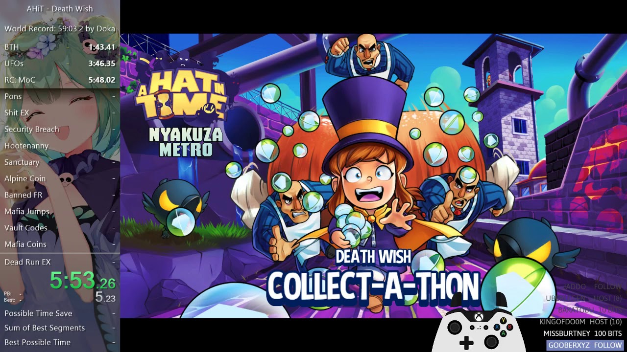 A Hat in Time Death Wish All Stamps in 22327 YouTube