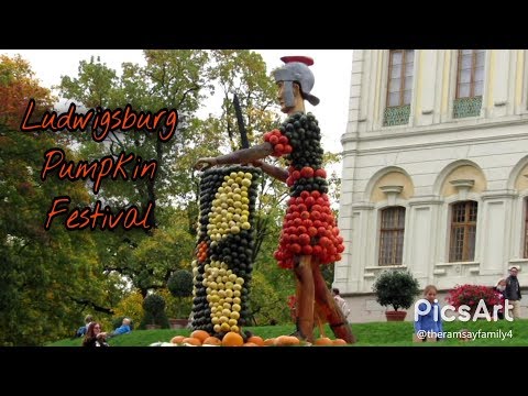Day Trip To Ludwigsburg Pumpkin Festival | Germany Travel Vlog