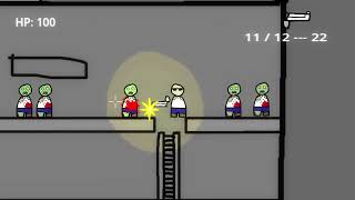 2D Shooter Zombie Game Prototype