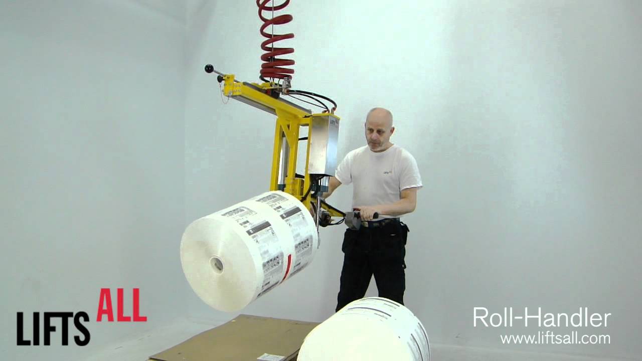 RollHandler Lifting rolls / Lyfta rullar Lifts All AB YouTube
