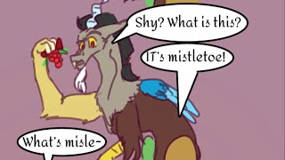 What Is Mistletoe? - Mlp Comic Dub Christmas Fluttercord Romance