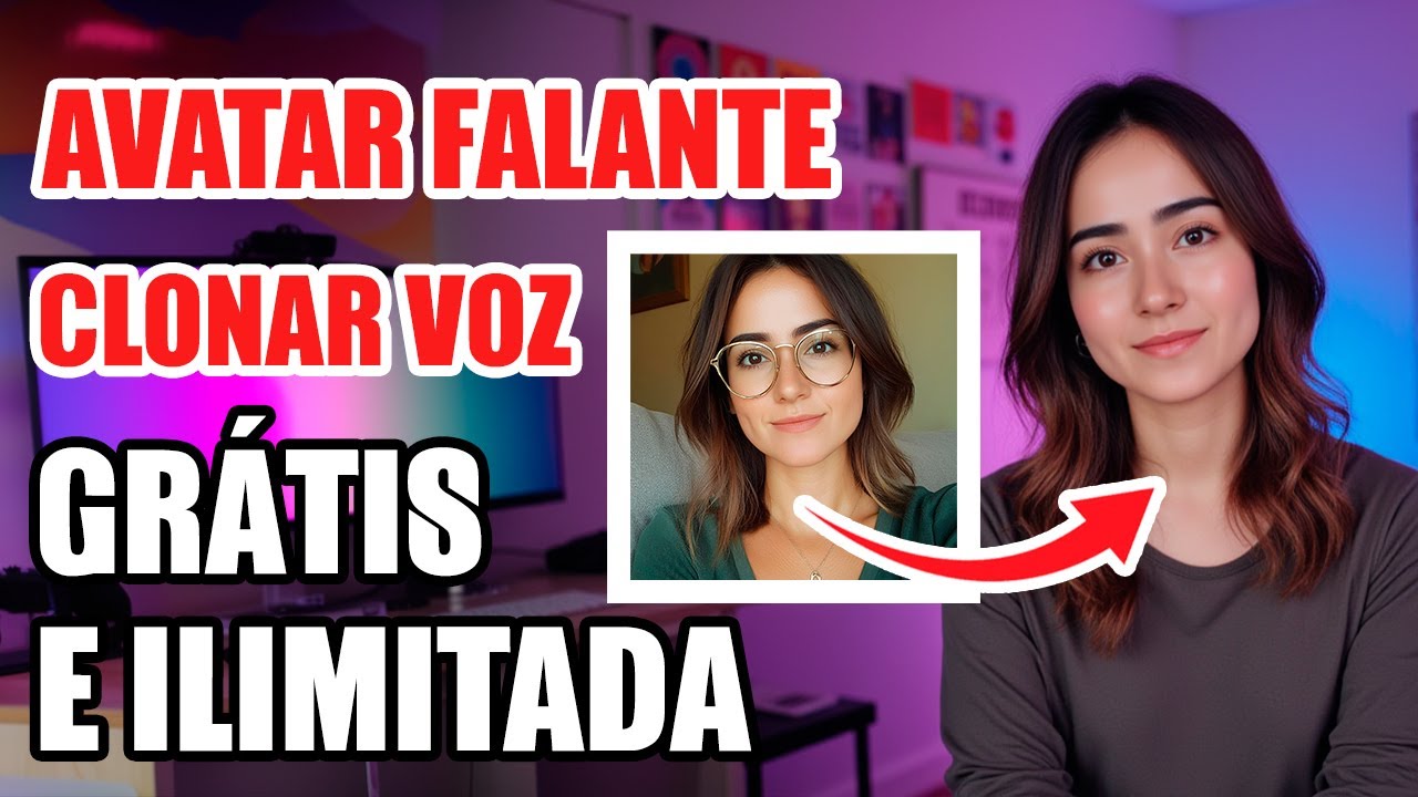 Descubra a NOVA IA de Vídeo para Criar AVATAR FALANTE e CLONAR VOZ com ...