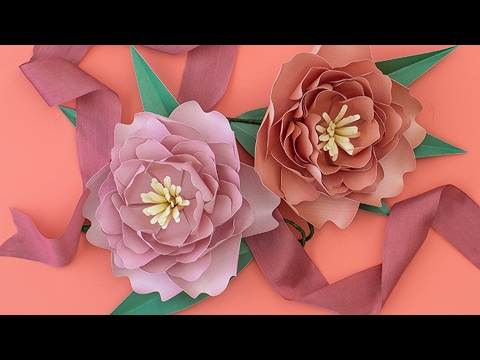 How to Make a Paper Flower Peony - How to Make a Paper Flower Peony