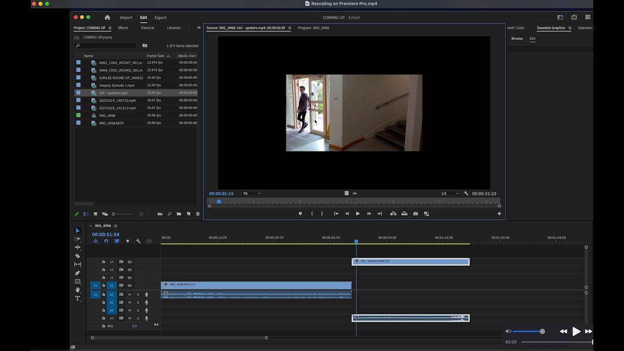 Adobe Premiere Pro: Why your footage is sometimes too small and how to fix it