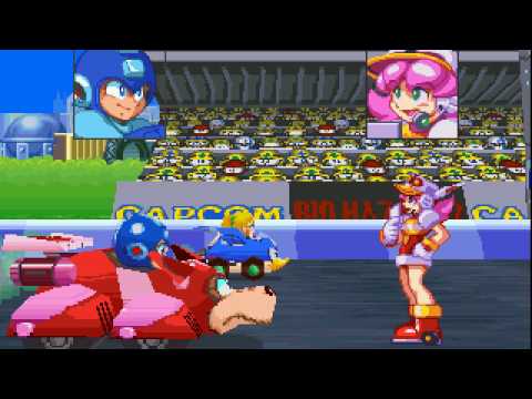Rockman: Battle u0026 Chase (PS1) Game Clear w/ Roll