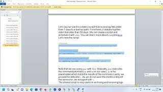 DEVOPS 3+ yrs exp faced shell script related interview questions discussion (TELUGU)