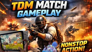 TDM Match | insane gameplay | iPad A16 BGMI test