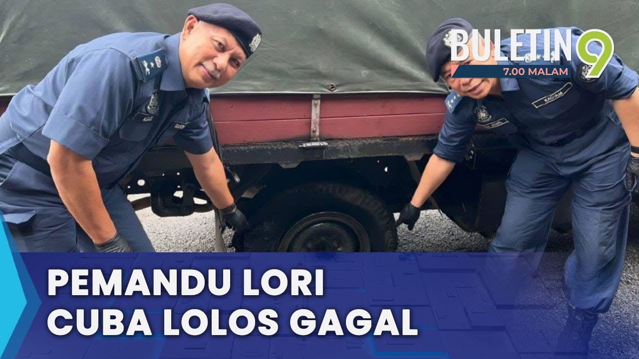 Anggota Kastam Lepas Tembakan, Kejar Lori Bawa Rokok Seludup