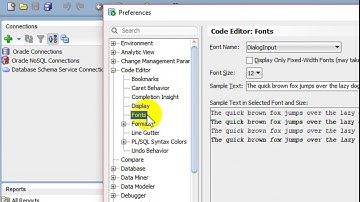 How to Change the UI Font Size for Oracle SQL Developer
