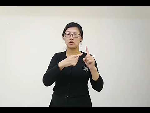手語翻譯服務（服務員）（無字幕）台灣手語