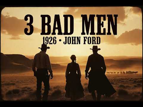🏜️ 3 Bad Men (1926) | Epic Silent Western | Public Domain