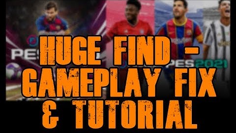 PES 2020 & PES 2021 New Found Gameplay Fix