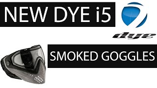 NEW DYE PAINTBALL MASK /  Dye i5 SMOKE Edition Colorway / Dye i5 Smoked Mask Release 2021 / Dye i5