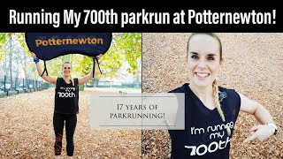 700 PARKRUNS! Running my 700th parkrun at Potternewton on my 17th parkrun birthday!