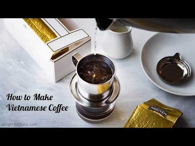 Video: How to Make Cà Phê Sữa (Vietnamese Coffee) - I'm Not the Nanny