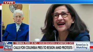 Chair Foxx Condemns Columbia University President as Encampments Rage On