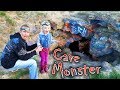 Cave Monster Caught on Camera!!! We Found the Monster Hiding in it's Lair!