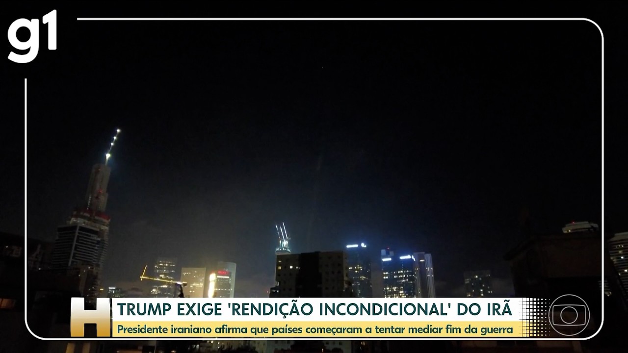 Trump exige ‘rendição incondicional’ do Irã