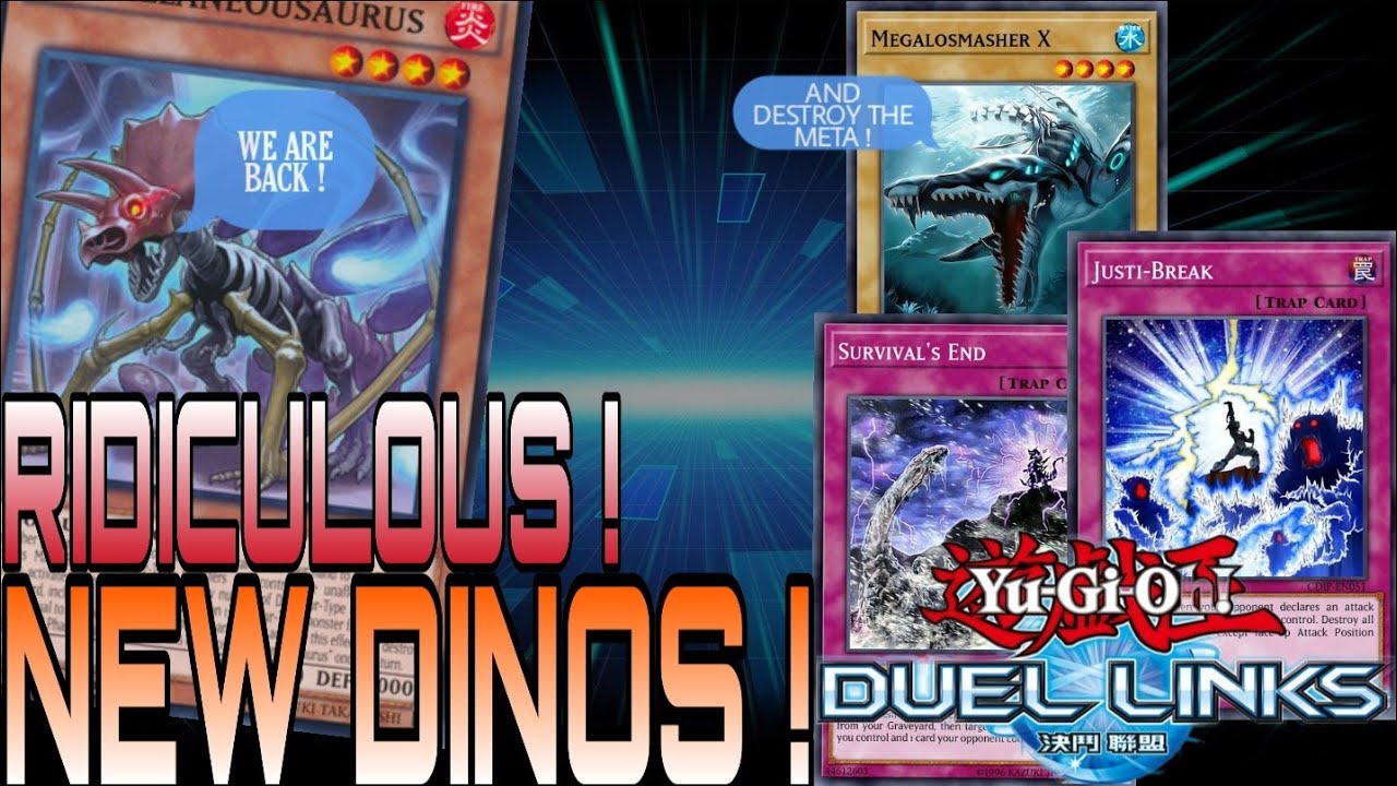 New DINO Deck with JUSTI-BREAK + Analysis 📈 Post TRUTH UNIVERSE [YU-GI ...