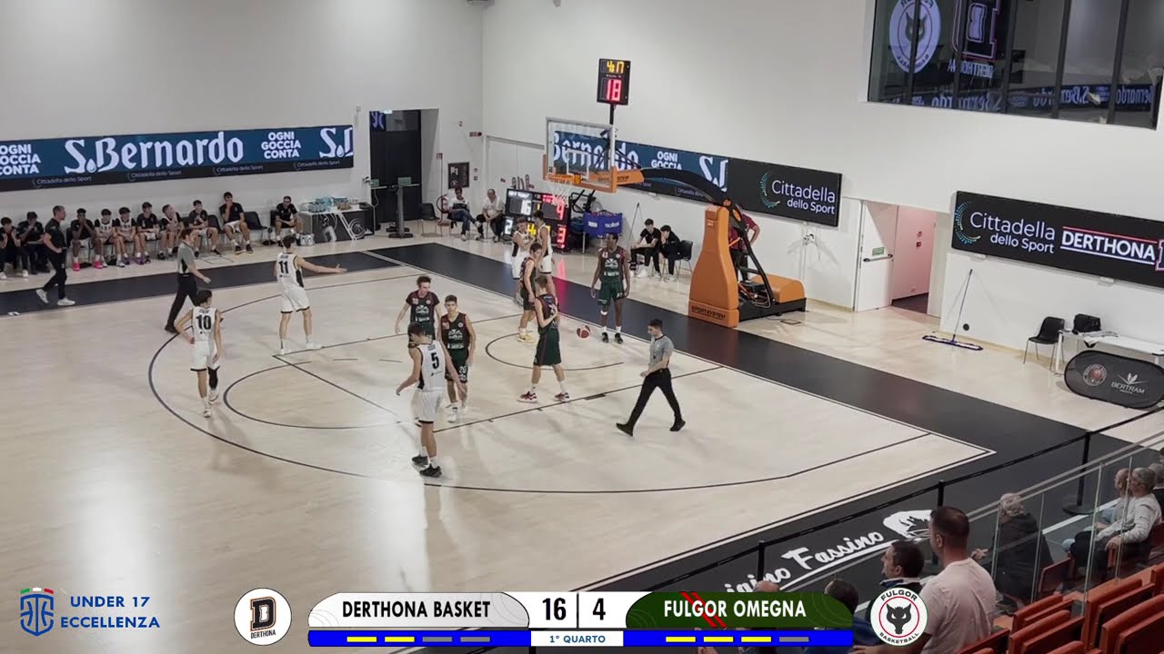 U17: Derthona Basket - Fulgor Omegna