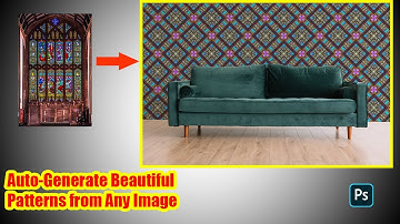 Auto-Generate Beautiful Patterns from Any Image! #photoshop #photoshoptutorial