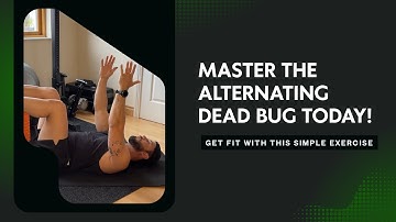 Dead Bug Exercise: Master Core Stability & Prevent Lower Back Pain