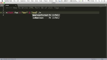 How To Write CFML Part 58 of 212: Tags
