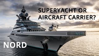 NORD | New SUPERYACHT with its own HELICOPTER!!