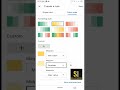 Google sheets app | conditional formatting on mobile #shorts #skillsinsider