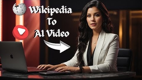 How to Master BEST AI Video Generator : Convert Wikipedia to YouTube Videos with Synthesia