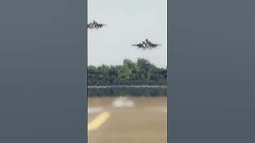 A pair of F-15E taking off in #dcs #flightsimulator