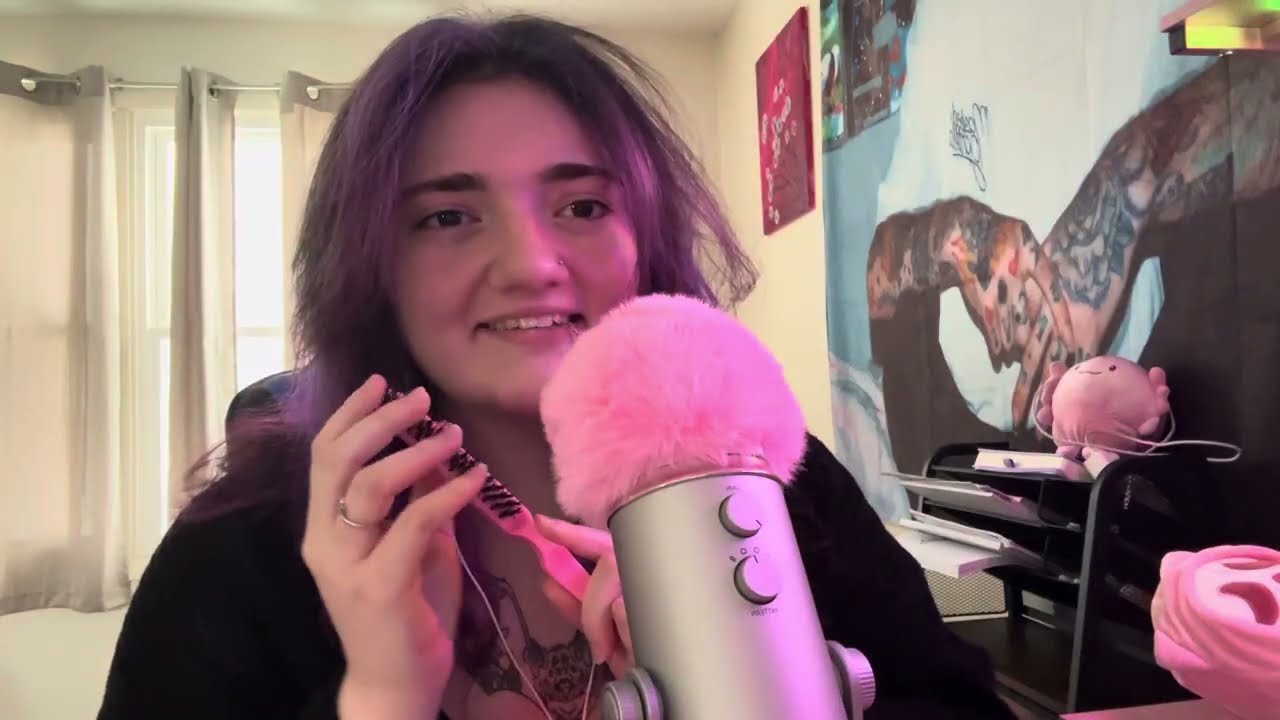 my first asmr video✨