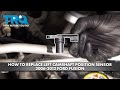 How to Replace Left Camshaft Position Sensor 2006-2012 Ford Fusion