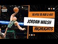 Jordan Walsh 13 PTS 13 REB vs Clippers | Boston Celtics Highlights (01/03/26)
