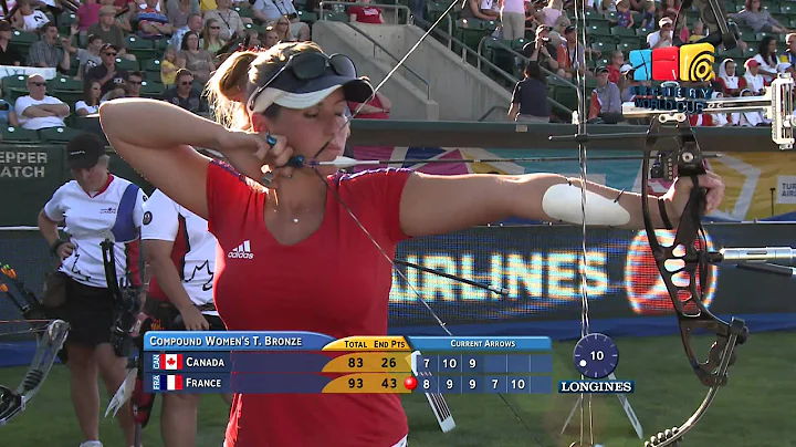 Canada v France  compound women's team bronze | Og...