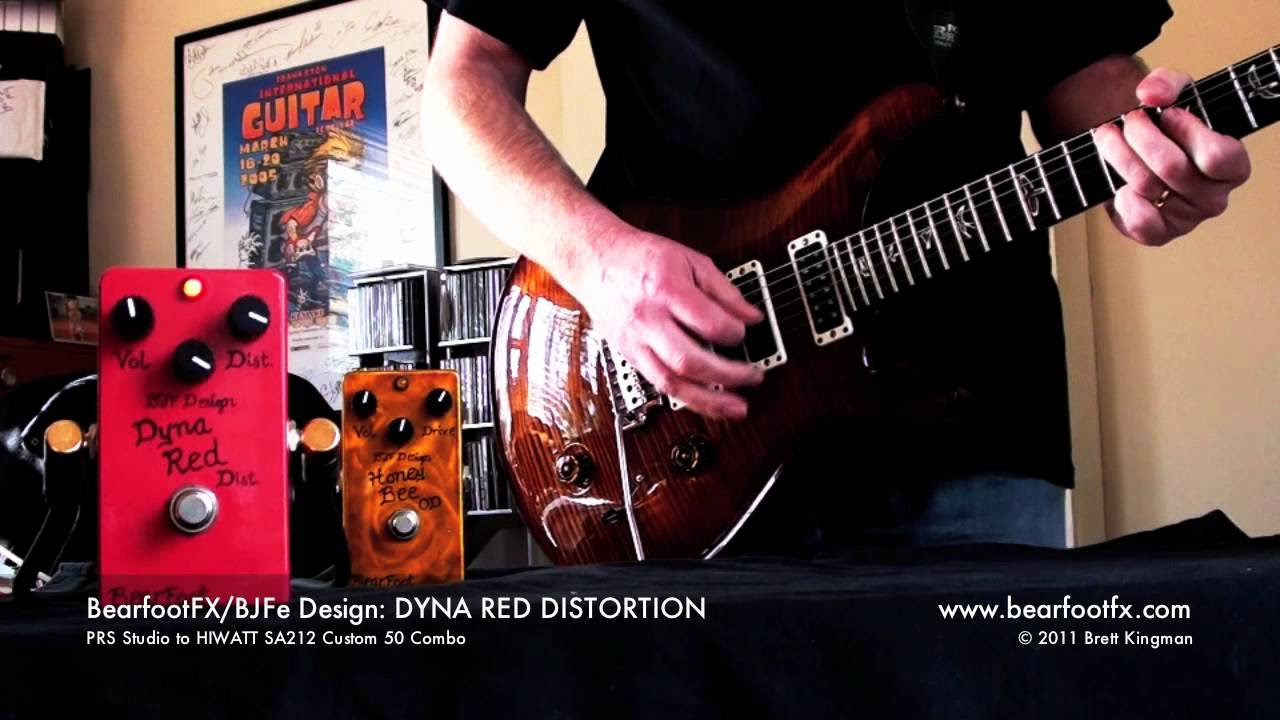 Bearfoot FX Dyna Red Hot Distortion - YouTube