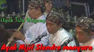 Ayak-ayak Mijil Slendro manyura @KiSenoNugroho